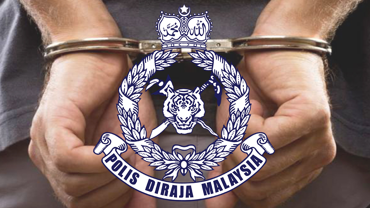 Polis tahan tiga lelaki aktif pecah masuk kedai sekitar Lembah Klang, Melaka