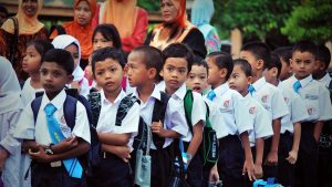 School children