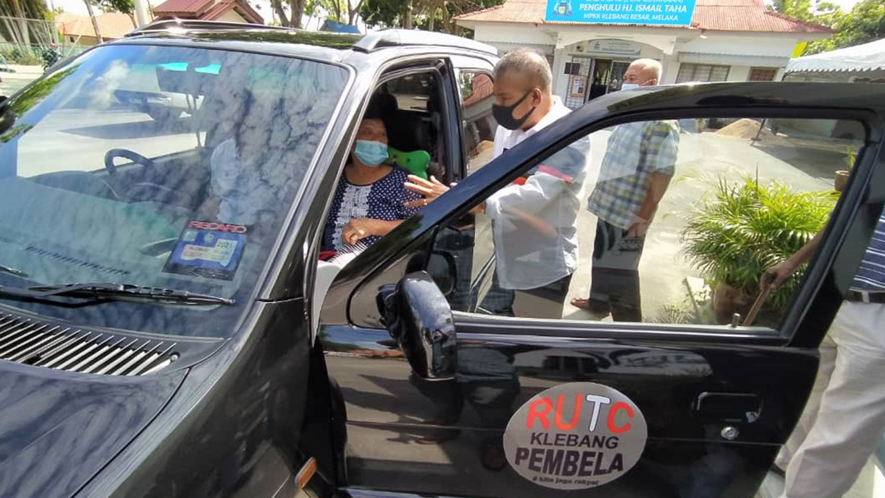 Pertubuhan Pembela Klebang Besar sedia khidmat kereta percuma