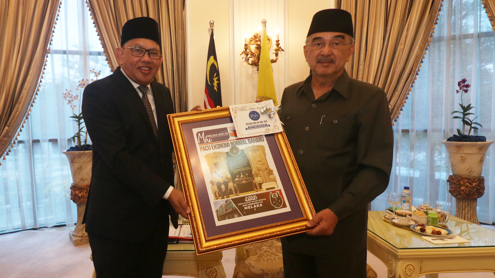 Tun Seri Setia Mohd Ali terima kunjungan hormat CEO MHI