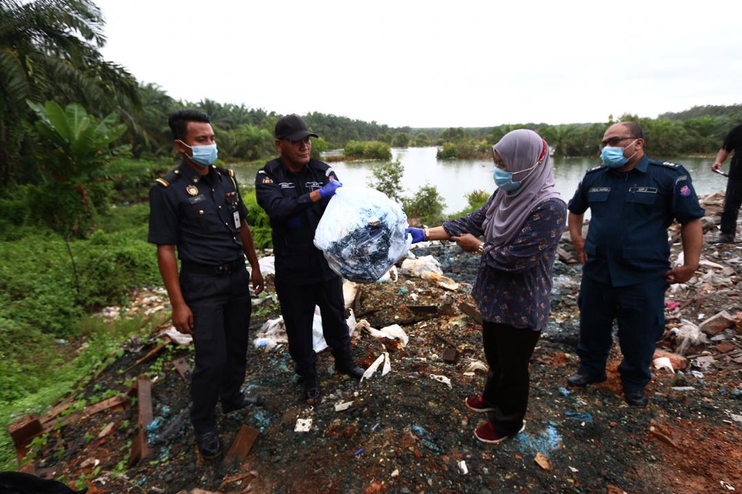 Tiada pencemaran air di pusat sampah haram