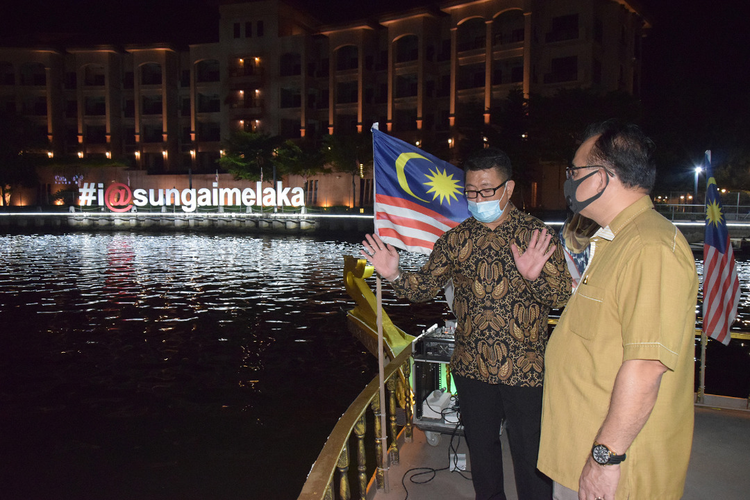 Teksi air bakal jadi tarikan terbaharu Sungai Melaka