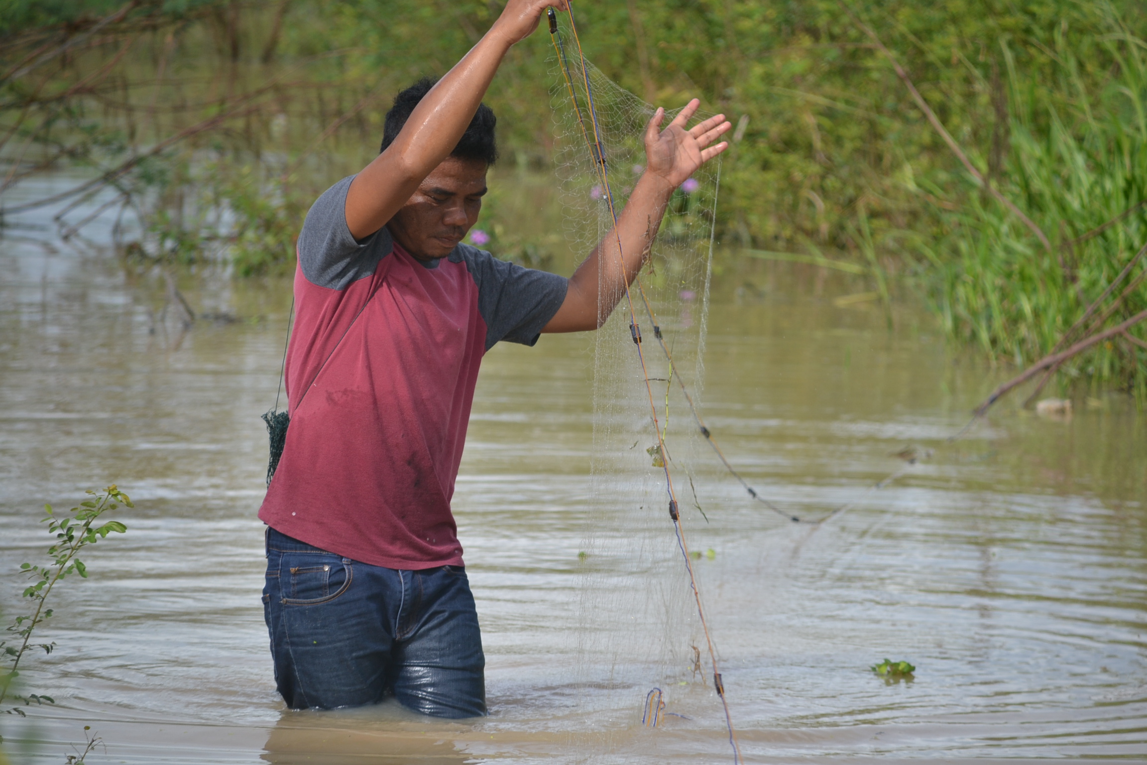 Lintah bukan halangan raih rezeki banjir