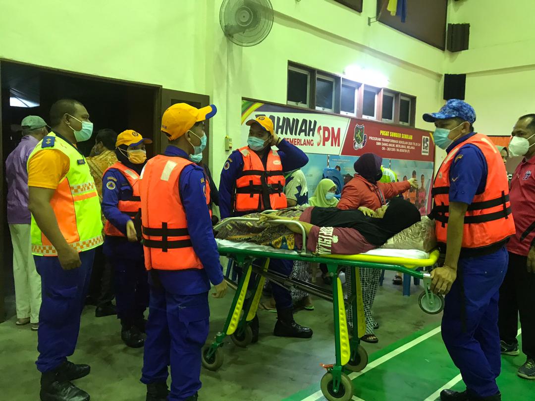 Mangsa banjir Melaka meningkat