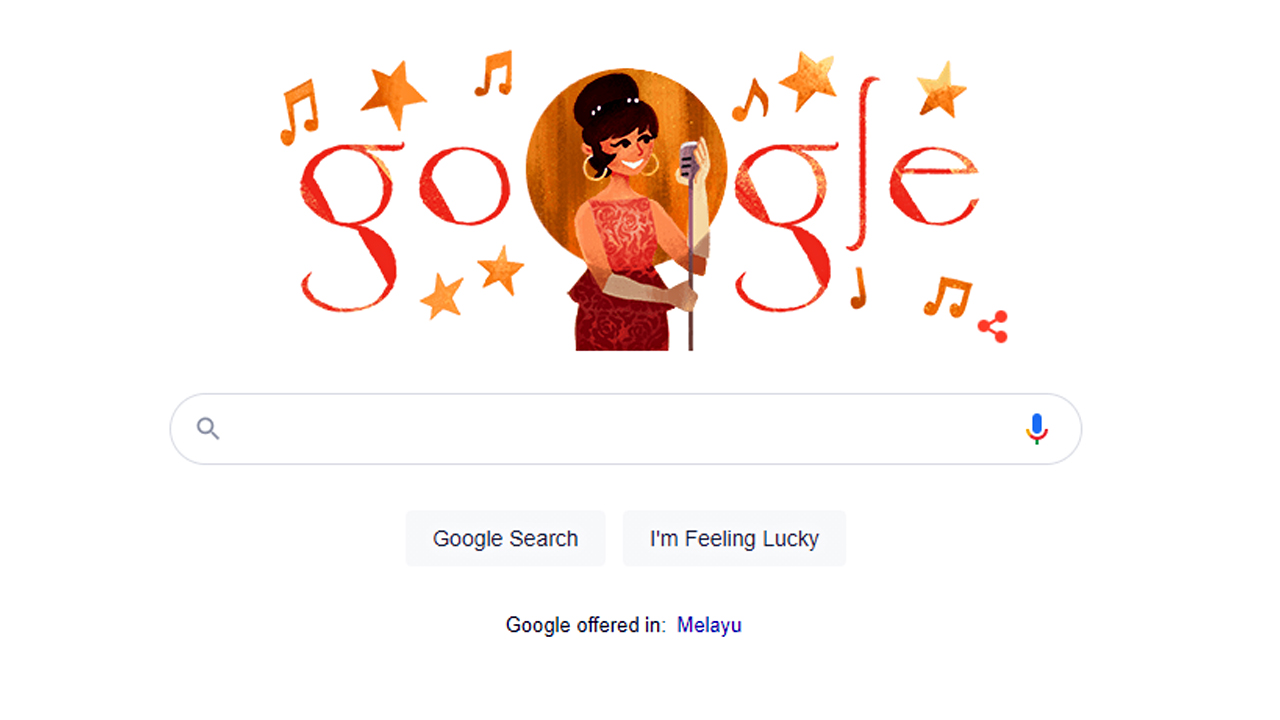 Google papar ‘doodle’ khas hargai biduanita Saloma