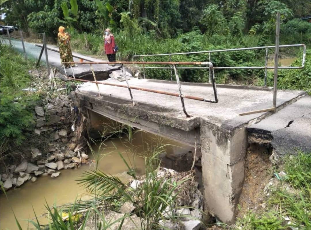 Projek baik pulik Jambatan Bemban dilaksana Januari 2021