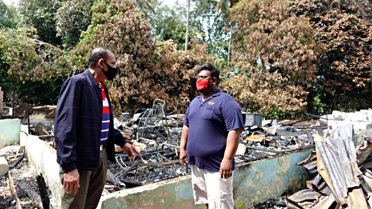 Parlimen Alor Gajah bantu segerakan permohonan rumah baharu mangsa kebakaran