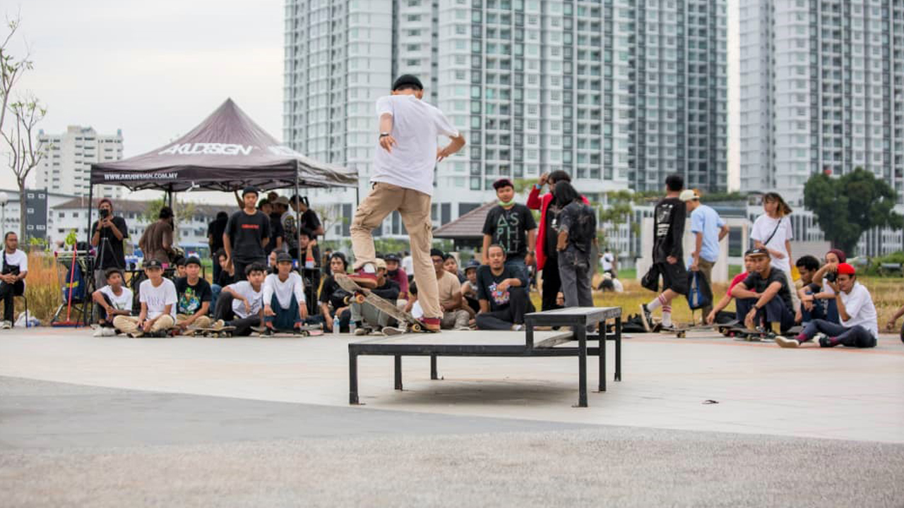 Skate Clinic uji adrenalin