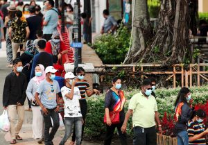Sesak; kenderaan; covid 19; bandar melaka; bandar hilir