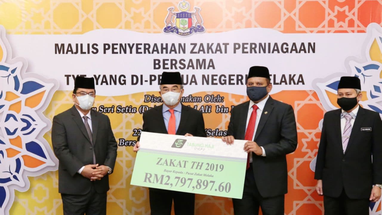 Melaka terima zakat perniagaan RM15,240,918.15
