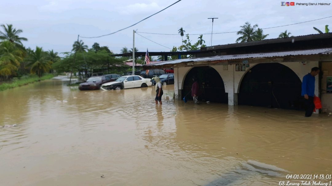 Pahang rekod 17,129 mangsa banjir