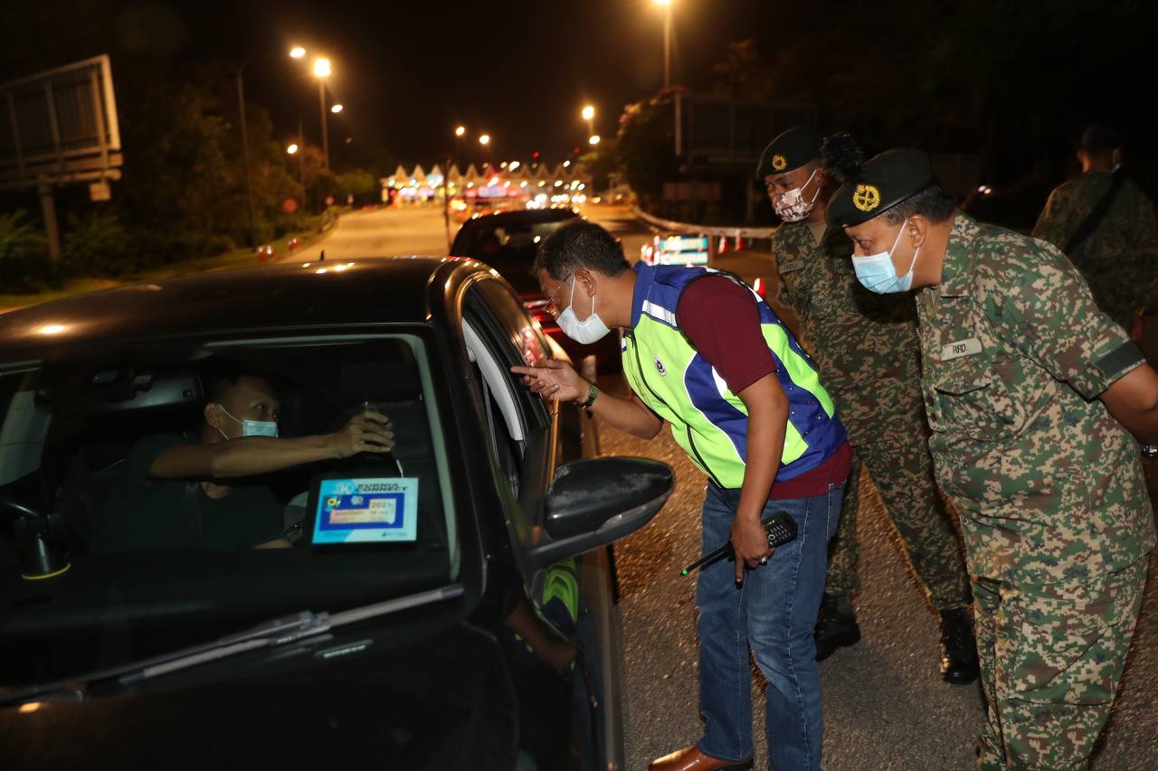 Polis Melaka tutup SJR daerah mulai 12.01 tengah malam ini