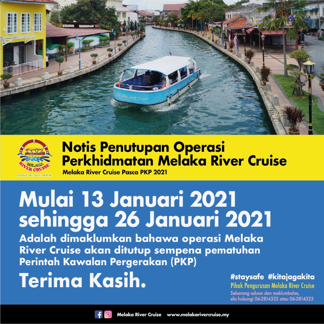 PKP: Melaka River Cruise tangguh operasi