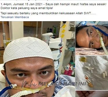 Pakar motivasi, Azizan Osman cerita pengalaman hampir maut akibat COVID-19