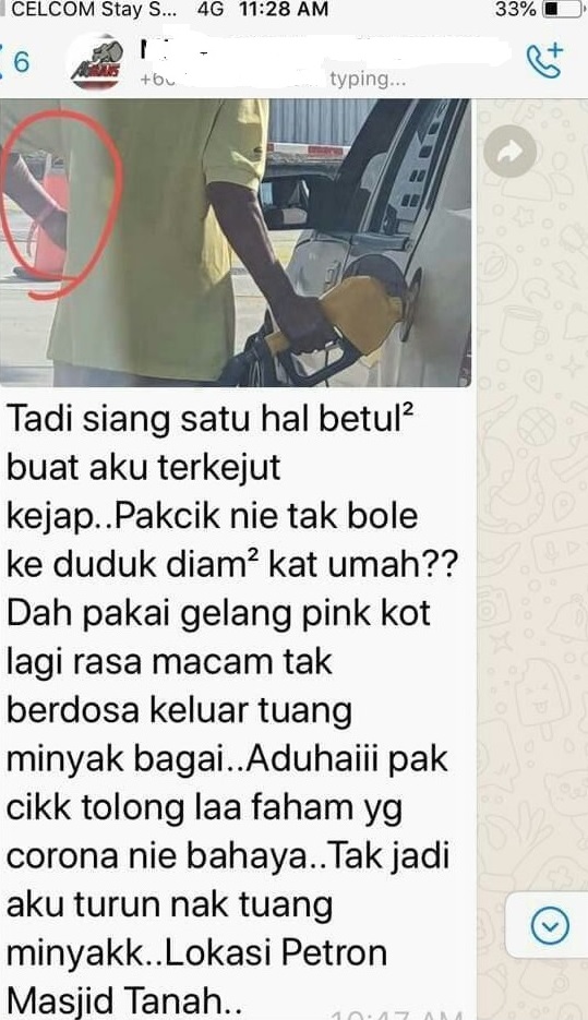 ‘Pak cik nak pergi hospitallah, bukan merayau-rayau’