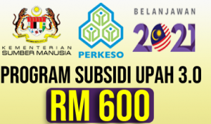 Program subsidi upah rm300