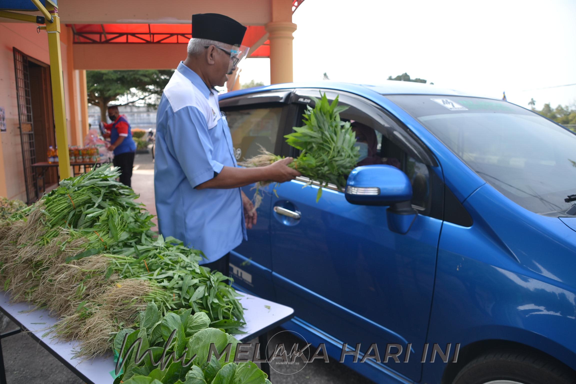 ‘Sila pilih kangkung, sawi atau bendi’