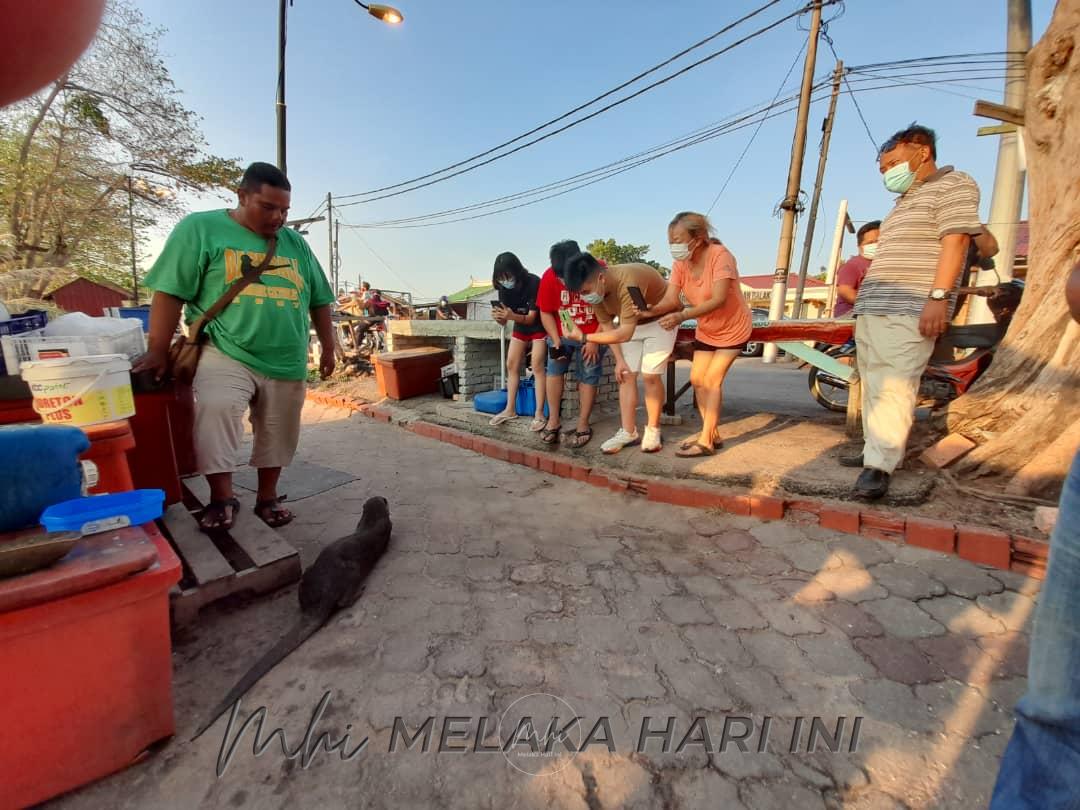 ‘John’ ceriakan pengunjung pantai Pengkalan Balak