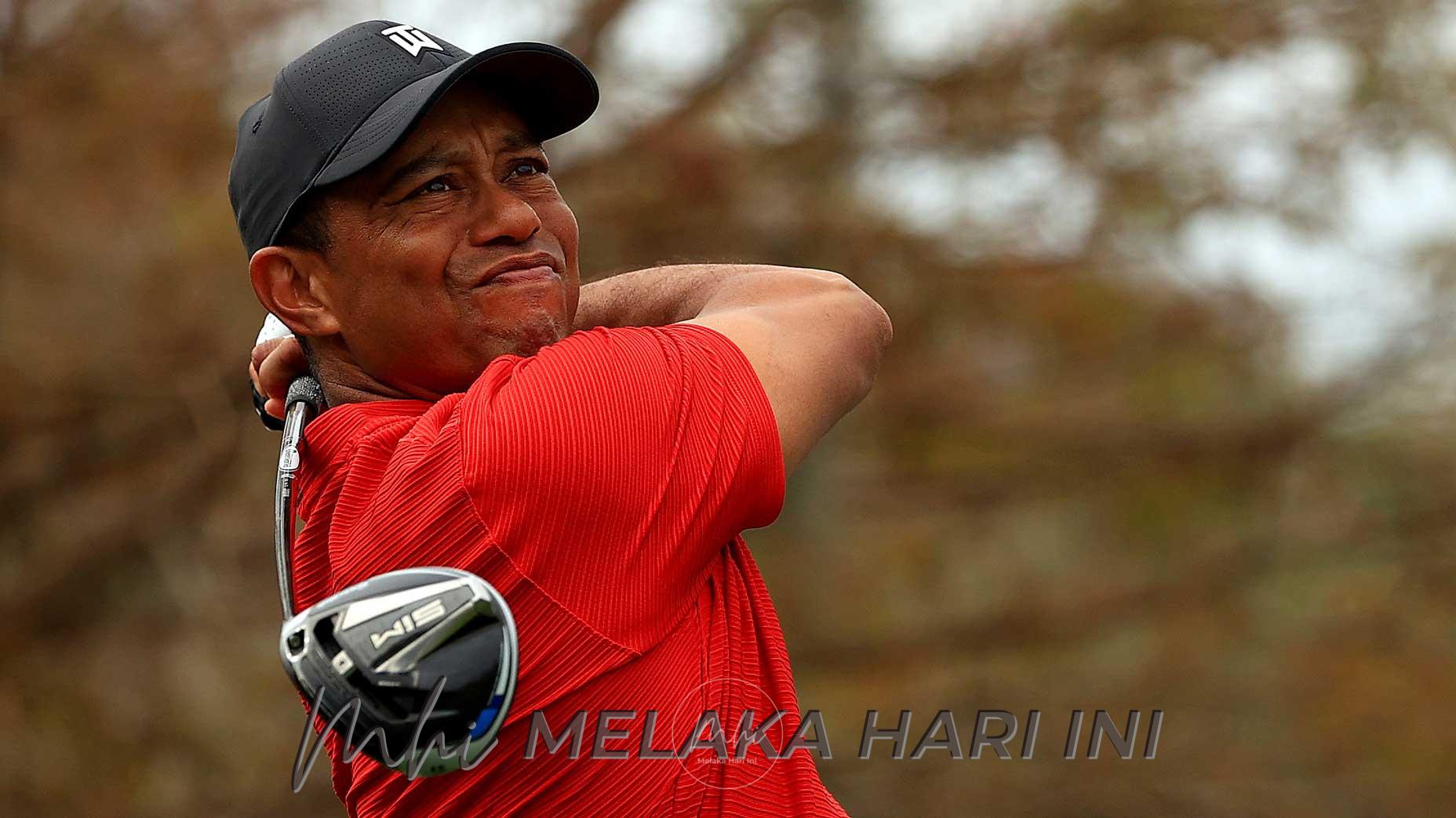 Tiger Woods cedera selepas terbabit nahas jalan raya