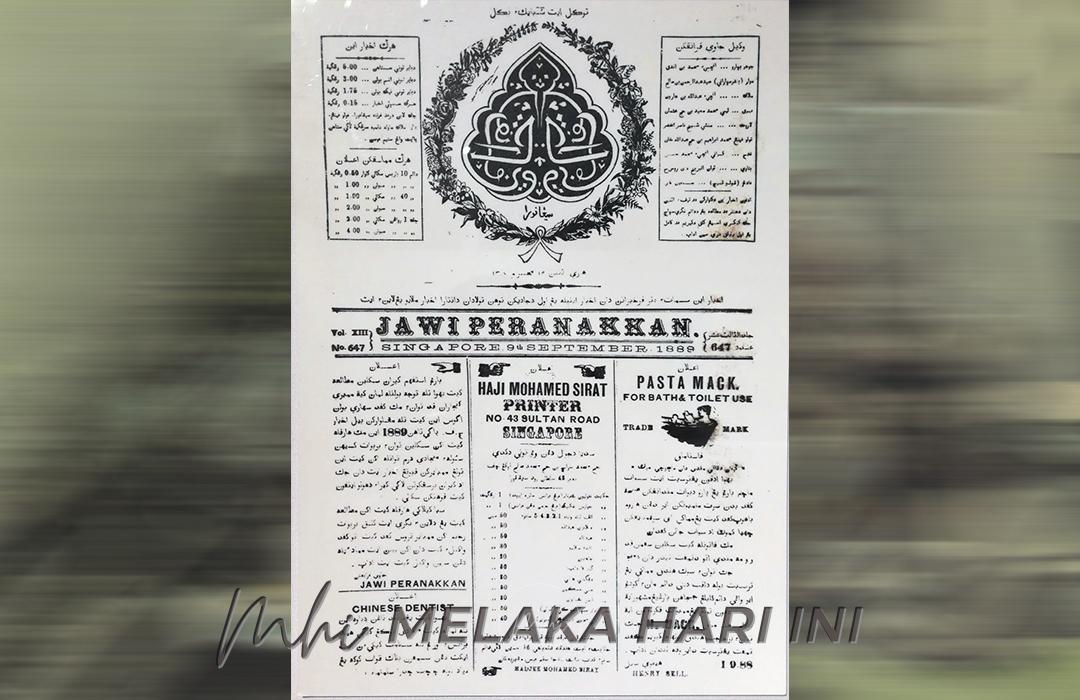 The Jawi Peranakan: Early Popular Expressions of Malay Identity in the Archipelago