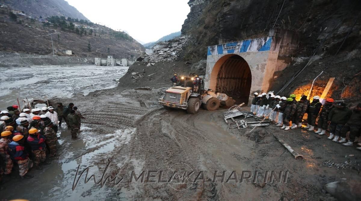 India: Korban runtuhan glasier di Uttarakhand meningkat kepada 26 orang