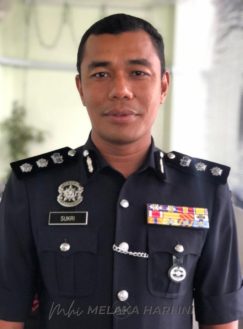 Ketua jabatan siasatan jenayah melaka asisten komisioner mohd sukri kaman