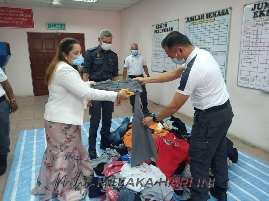 Lebih RM1.2 juta barang kes dilupuskan