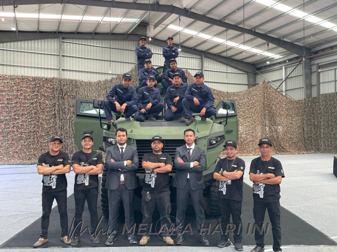 Alumni UTeM ketua jurutera bangunkan kereta perisai mobiliti tinggi 4×4