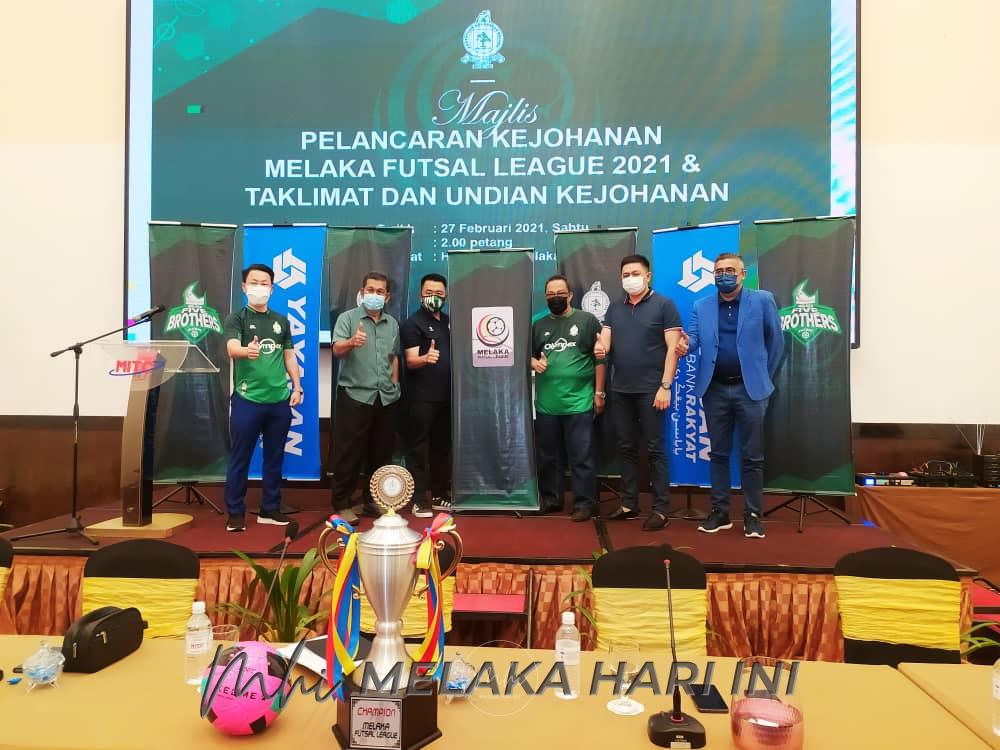 8 pasukan berentap dalam Liga Futsal Melaka 2021