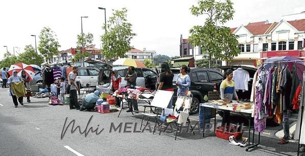 Perniagaan ‘car boot sale’ dibenarkan