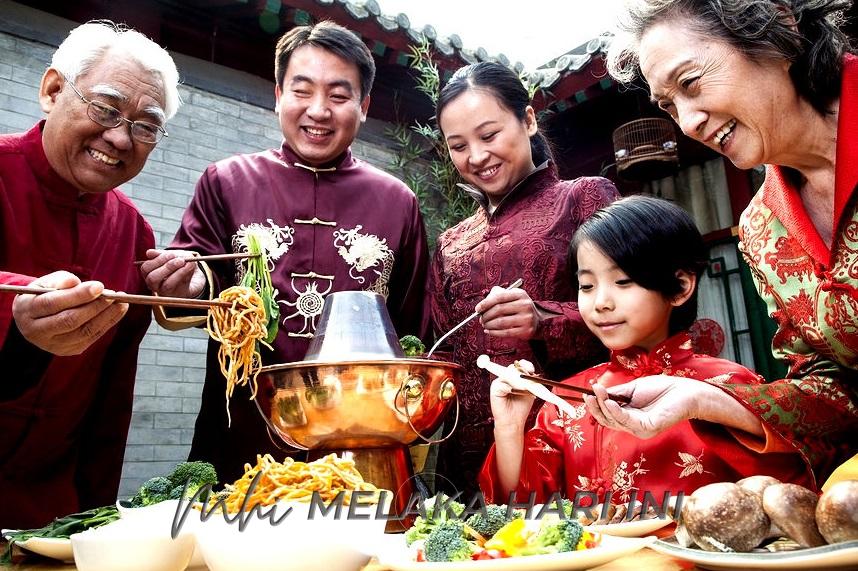 Makan besar Tahun Baharu Cina dibenarkan, maksimum 15 ahli keluarga