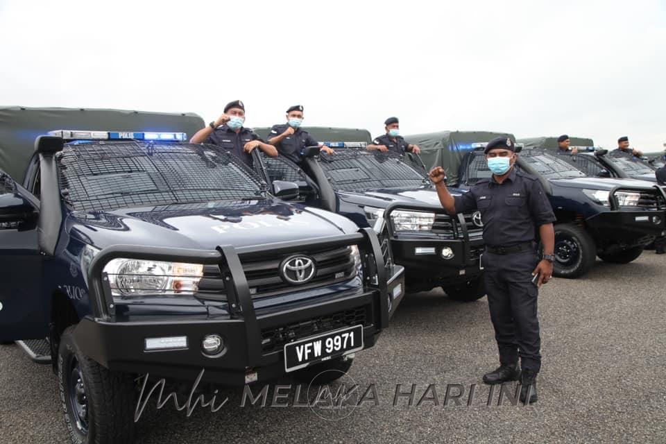 Polis Melaka bakal terima 31 pacuan empat roda