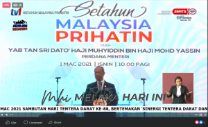 Amanat pm setahun malaysia prihatin