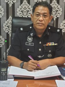Pegawai turus ketenteraman awam ipk melaka, deputi superintendan nik ab halim nikmat