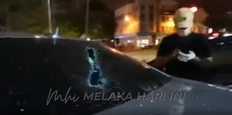 Angkara khianat? Cermin lapan kereta pecah