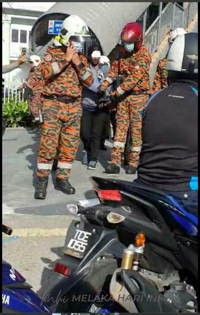 Wanita gagal bunuh diri