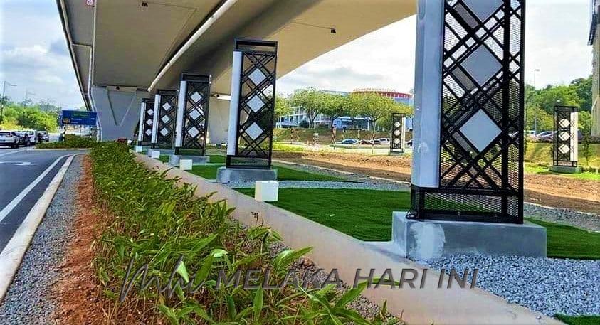 Projek pengindahan jejambat MITC siap hujung bulan ini