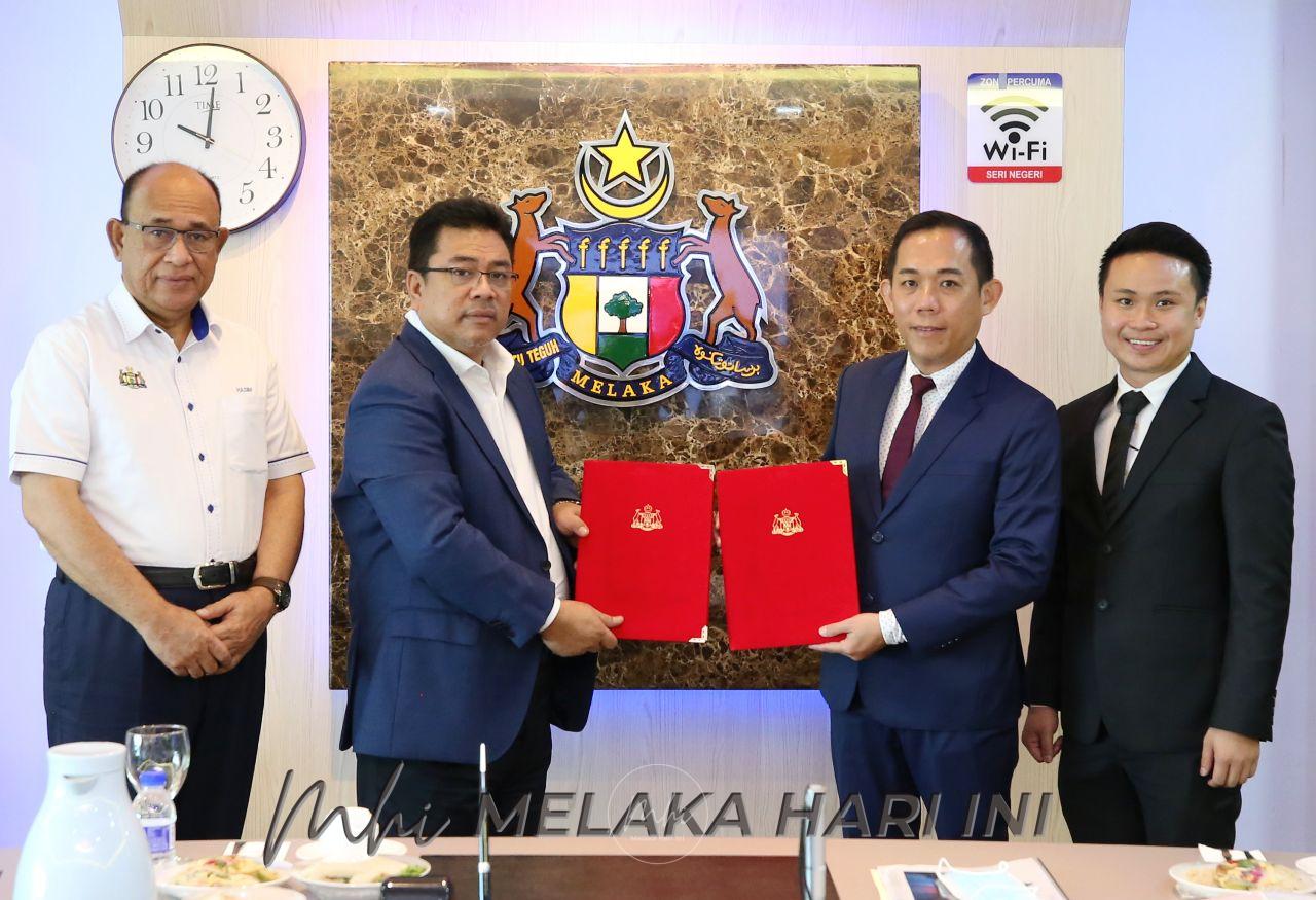 Melaka meterai perjanjian pembangunan RM800 juta