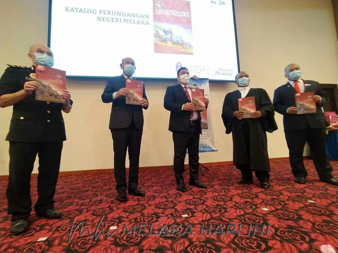 Katalog Perundangan Negeri Melaka dilancarkan secara rasmi