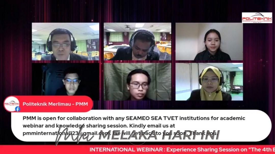 Webinar PMM kongsi pengalaman pertukaran pelajar TVET