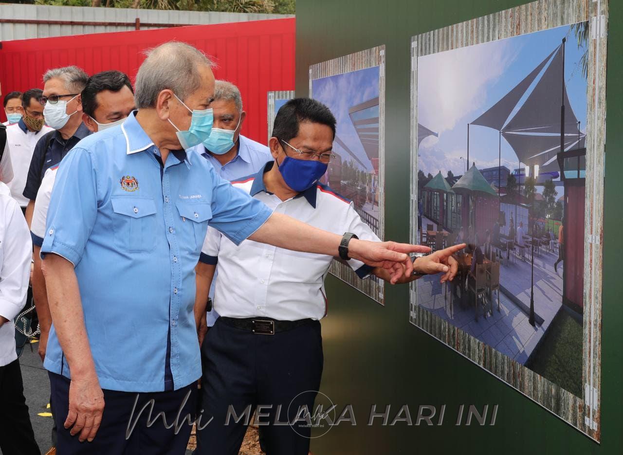 Hab Keusahawanan Morten Walk persis Eropah di Sungai Melaka