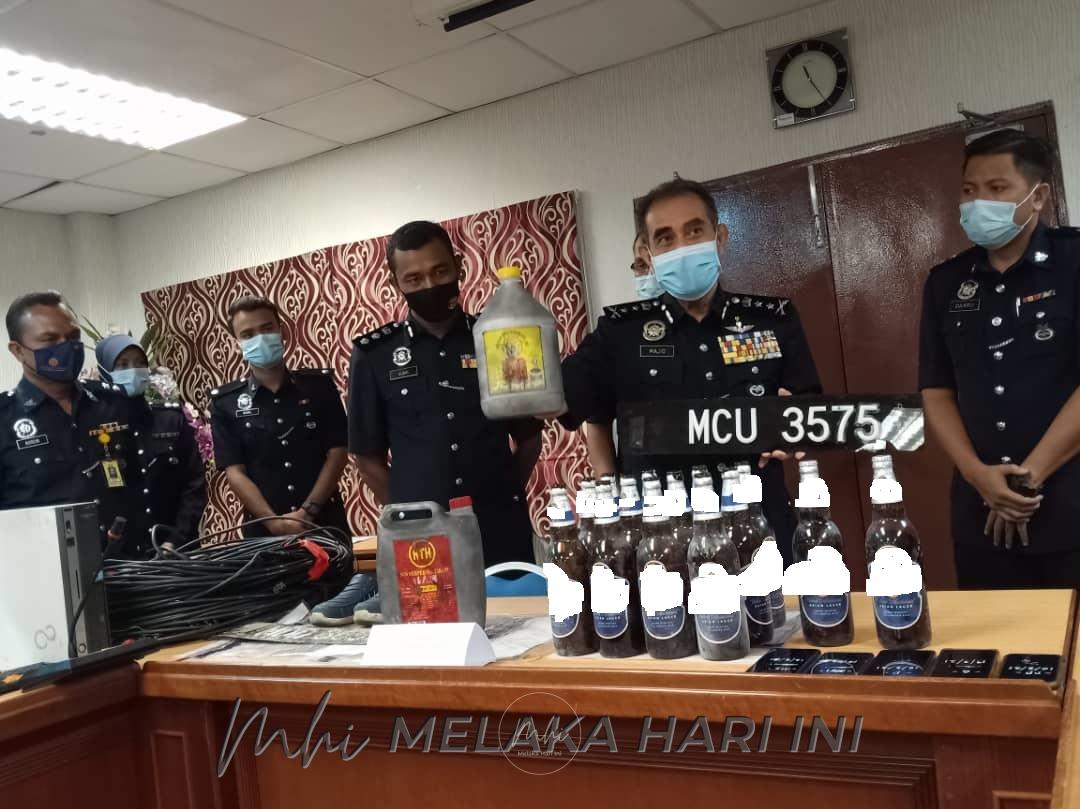 Samseng upahan ah long diberkas