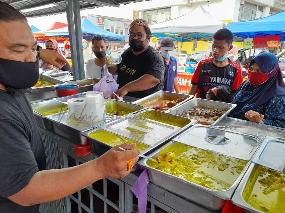 Jangek jadi rebutan di Bazar Ramadan Masjid Tanah