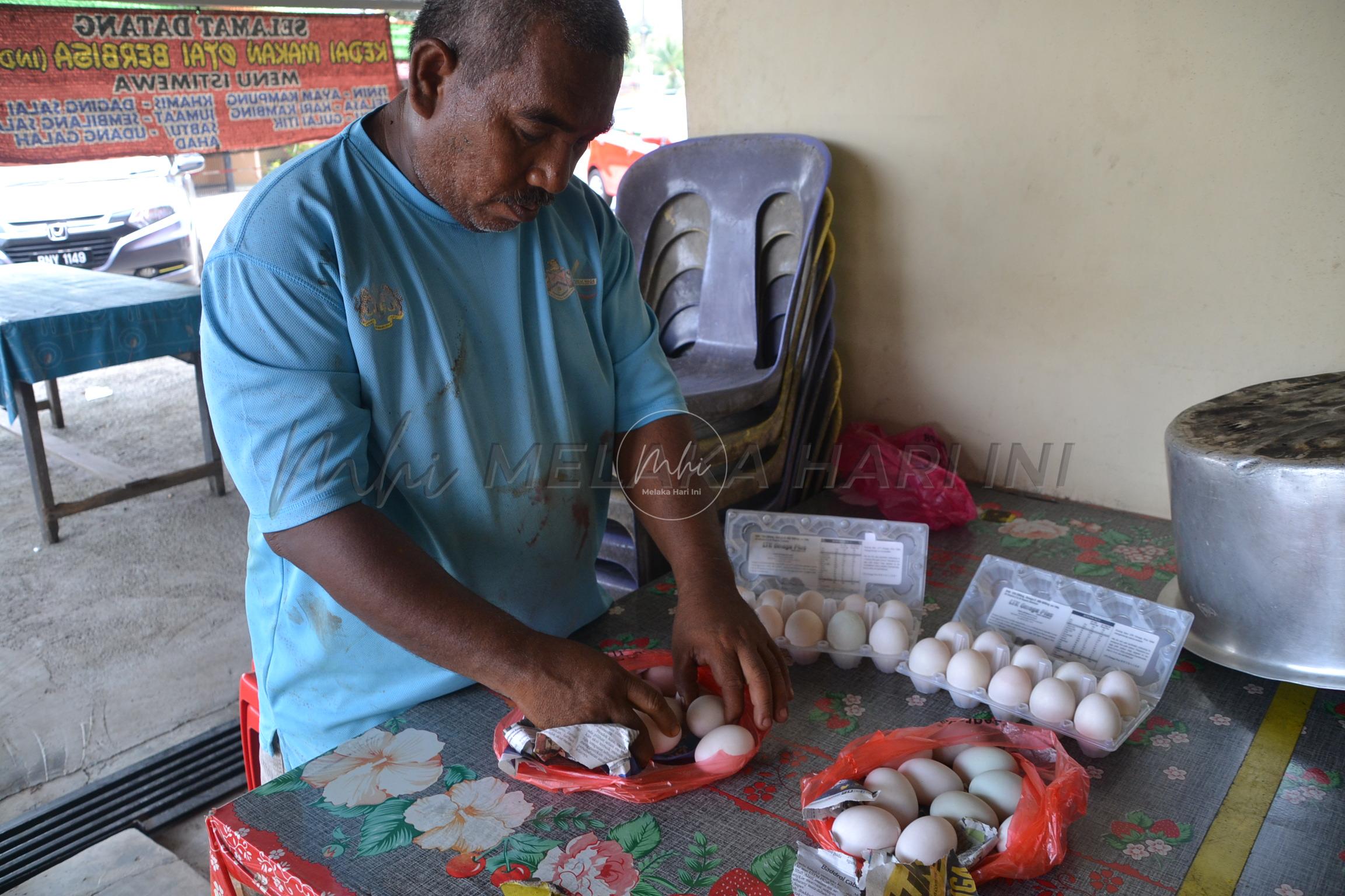 Telur itik meningkat ketika Ramadan