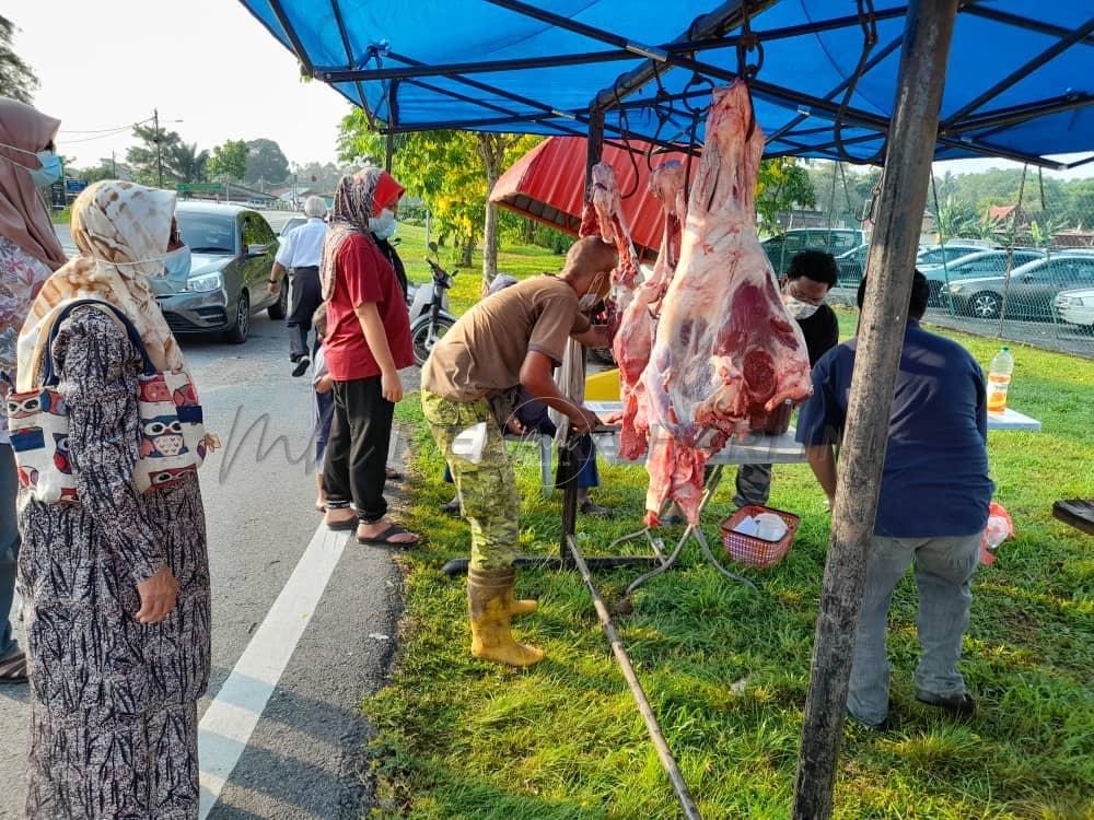Daging segar jadi rebutan menjelang 1 Ramadan
