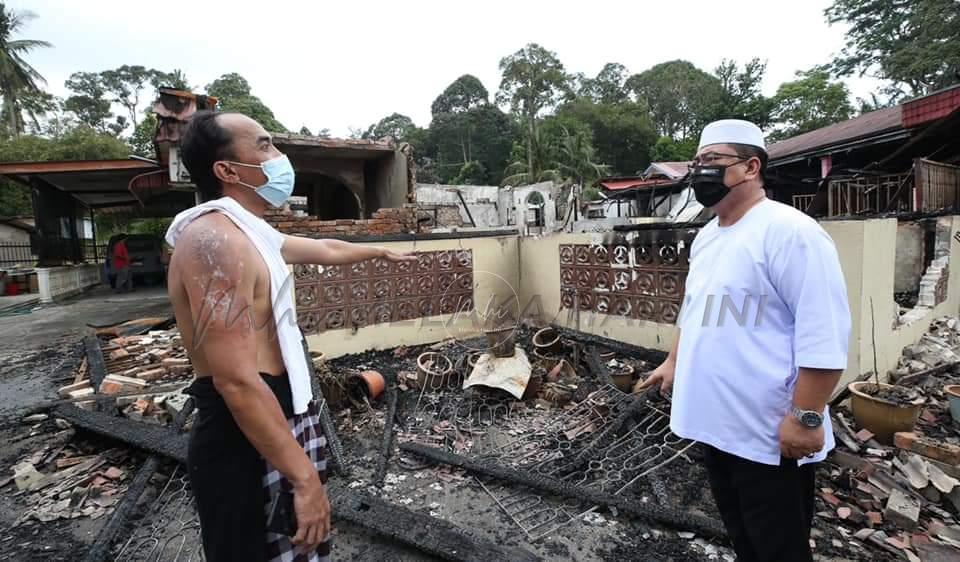 KM Sulaiman ziarah mangsa kebakaran