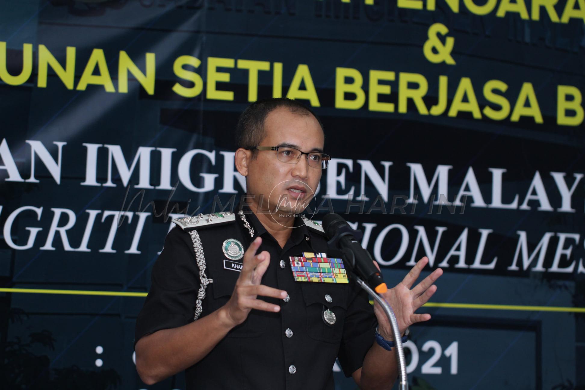 Waktu operasi pejabat Imigresen termasuk Melaka dipanjangkan