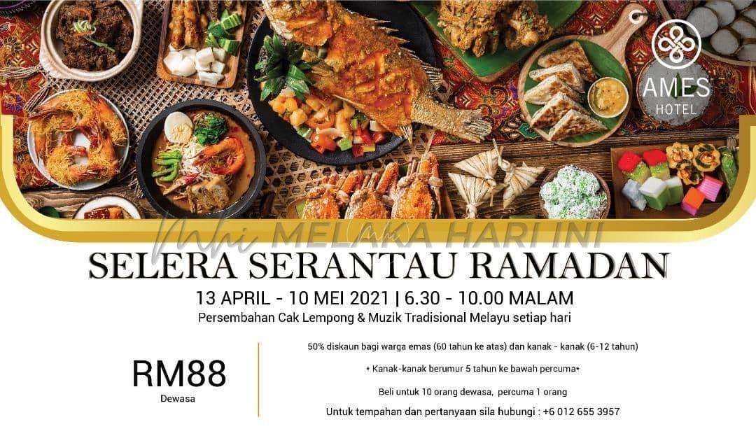 Ames Hotel saji 180 juadah berbuka puasa