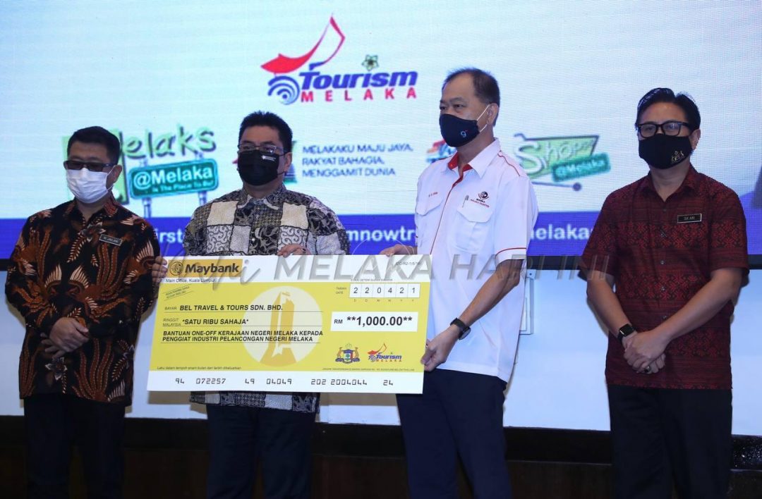 199 penggiat industri pelancongan Melaka terima bantuan RM253,500