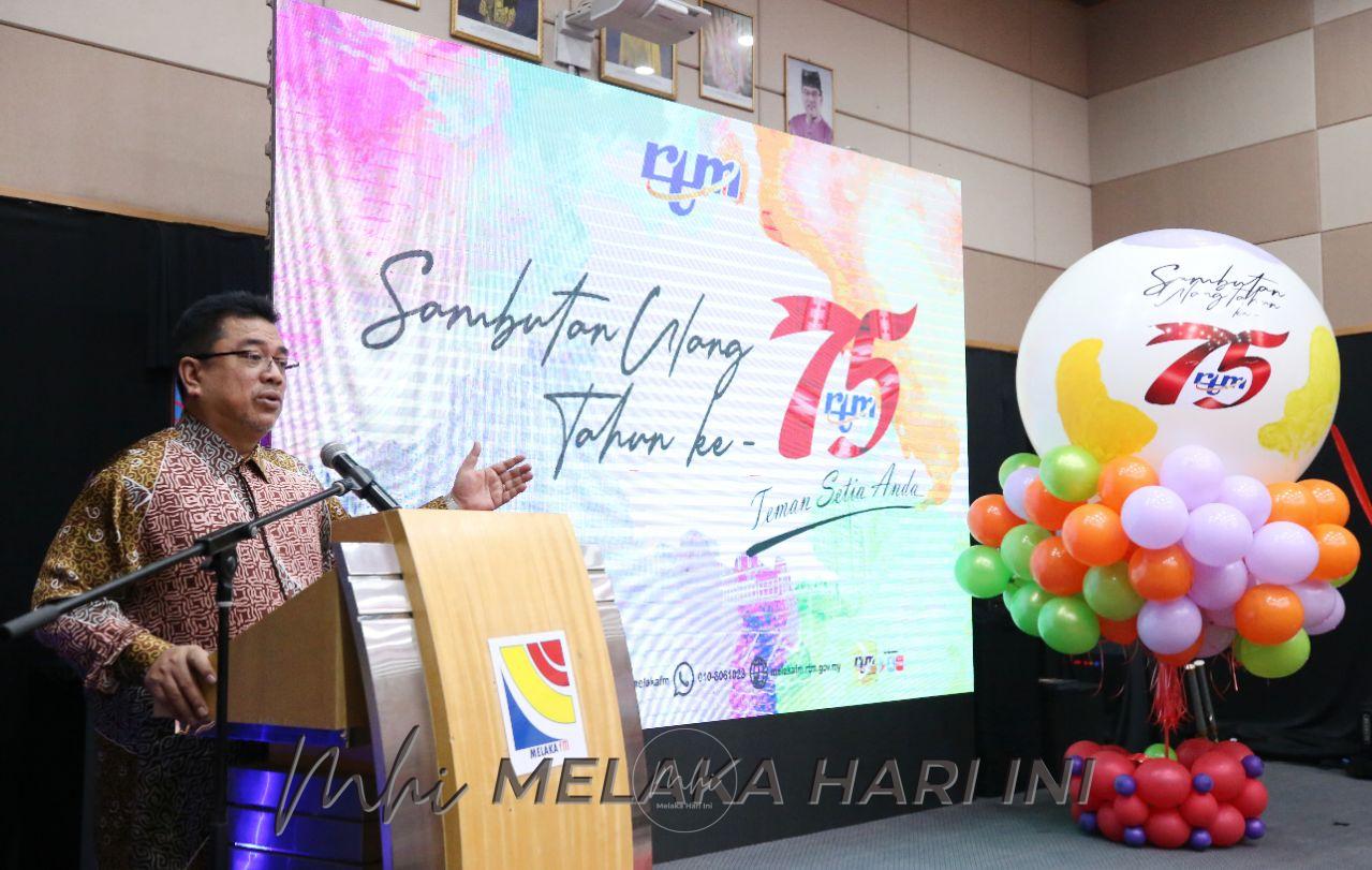 RTM Melaka terus relevan di hati rakyat – Ketua Menteri